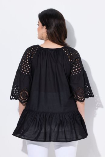Moda za polnejše Bluza dugih rukava plus velikost, xxl, Ulla Popken in Johann Popken (JP1880)