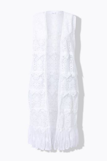 Moda za polnejše Prsluk s ukrasnim vezom plus velikost, xxl, Ulla Popken in Johann Popken (JP1880)