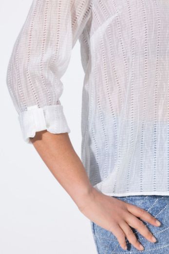 Moda za polnejše Bluza od prozračne tkanine plus velikost, xxl, Ulla Popken in Johann Popken (JP1880)