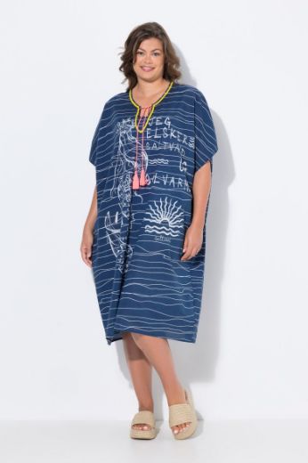 Moda za polnejše Haljina kaftan polu rukava plus velikost, xxl, Ulla Popken in Johann Popken (JP1880)