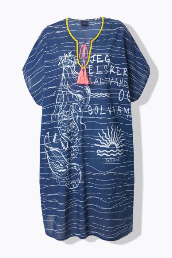Moda za polnejše Haljina kaftan polu rukava plus velikost, xxl, Ulla Popken in Johann Popken (JP1880)