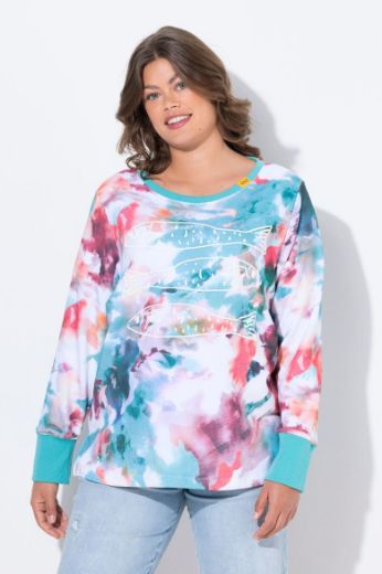 Moda za polnejše Majica dugih rukava okruglog ovratnika plus velikost, xxl, Ulla Popken in Johann Popken (JP1880)