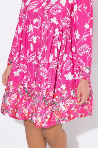 Moda za polnejše Bluza cvjetnog uzorka plus velikost, xxl, Ulla Popken in Johann Popken (JP1880)