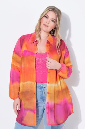 Moda za polnejše Bluza od šifona dužeg kroja plus velikost, xxl, Ulla Popken in Johann Popken (JP1880)