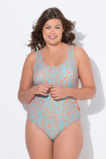 Moda za polnejše Kupaći kostim jednodijelni plus velikost, xxl, Ulla Popken in Johann Popken (JP1880)