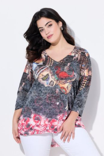 Moda za polnejše Majica kratkih rukava plus velikost, xxl, Ulla Popken in Johann Popken (JP1880)