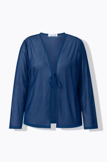 Moda za polnejše Sako mrežasti s dodatkom kravate plus velikost, xxl, Ulla Popken in Johann Popken (JP1880)