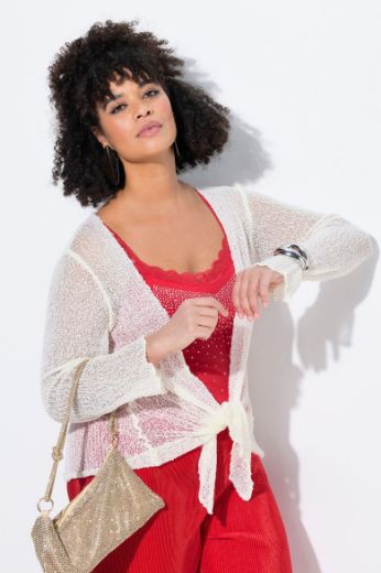 Moda za polnejše Jakna od perforirane tkanine plus velikost, xxl, Ulla Popken in Johann Popken (JP1880)