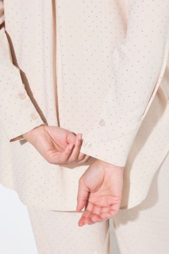 Moda za polnejše Bluza s dodatkom ukrasnih kamenčića plus velikost, xxl, Ulla Popken in Johann Popken (JP1880)