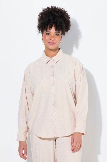 Moda za polnejše Bluza s dodatkom ukrasnih kamenčića plus velikost, xxl, Ulla Popken in Johann Popken (JP1880)