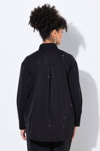 Moda za polnejše Bluza s dodatkom ukrasnih kamenčića plus velikost, xxl, Ulla Popken in Johann Popken (JP1880)