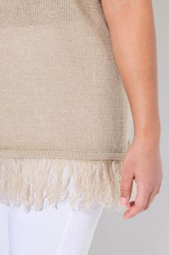 Moda za polnejše Majica dugih rukava pletena plus velikost, xxl, Ulla Popken in Johann Popken (JP1880)