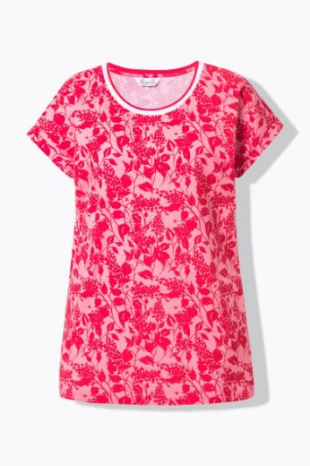 Moda za polnejše Majica kratkih rukava cvjetnog uzorka plus velikost, xxl, Ulla Popken in Johann Popken (JP1880)