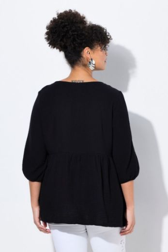 Moda za polnejše Bluza od musina plus velikost, xxl, Ulla Popken in Johann Popken (JP1880)