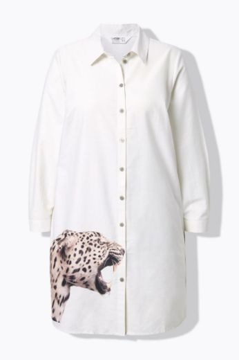 Moda za polnejše Bluza s leopard uzorkom plus velikost, xxl, Ulla Popken in Johann Popken (JP1880)