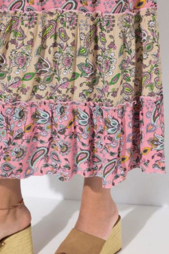 Moda za polnejše Prsluk s cvjetnim vezom plus velikost, xxl, Ulla Popken in Johann Popken (JP1880)