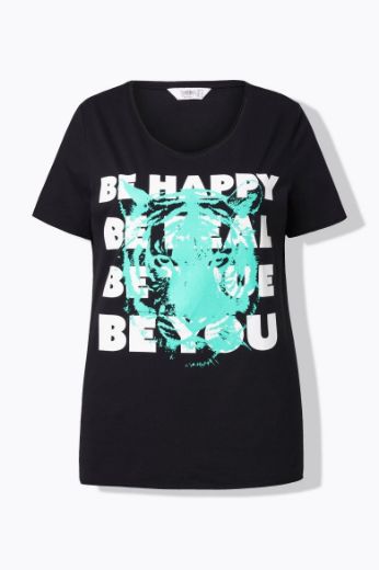 Moda za polnejše Majica kratkih rukava plus velikost, xxl, Ulla Popken in Johann Popken (JP1880)