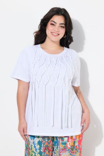 Moda za polnejše Majica kratkih rukava plus velikost, xxl, Ulla Popken in Johann Popken (JP1880)