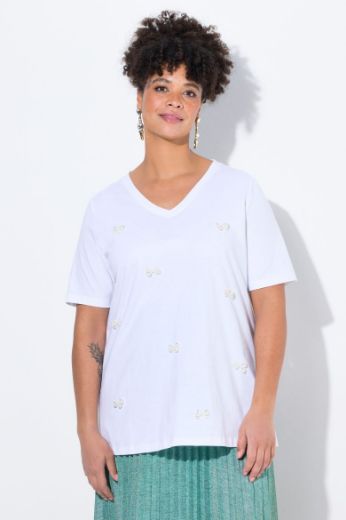 Moda za polnejše Majica kratkih rukava plus velikost, xxl, Ulla Popken in Johann Popken (JP1880)