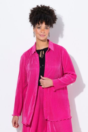 Moda za polnejše Bluza plisirana plus velikost, xxl, Ulla Popken in Johann Popken (JP1880)