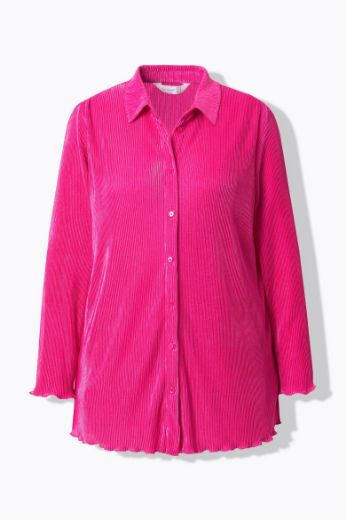 Moda za polnejše Bluza plisirana plus velikost, xxl, Ulla Popken in Johann Popken (JP1880)