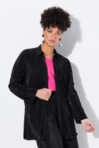 Moda za polnejše Bluza plisirana plus velikost, xxl, Ulla Popken in Johann Popken (JP1880)
