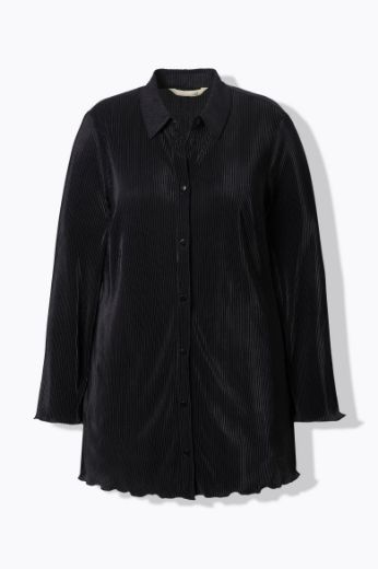 Moda za polnejše Bluza plisirana plus velikost, xxl, Ulla Popken in Johann Popken (JP1880)