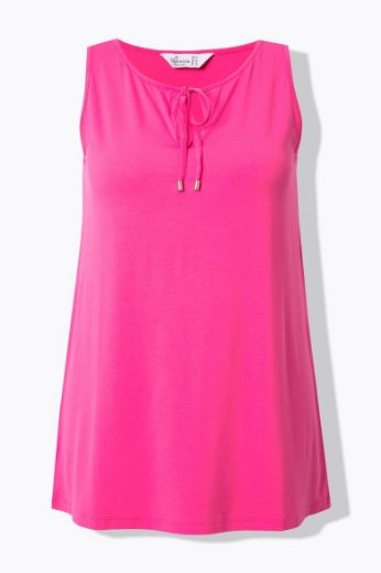 Moda za polnejše Top na vezanje plus velikost, xxl, Ulla Popken in Johann Popken (JP1880)