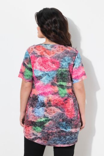 Moda za polnejše Majica kratkih rukava plus velikost, xxl, Ulla Popken in Johann Popken (JP1880)