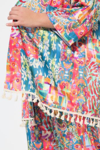 Moda za polnejše Kimono plus velikost, xxl, Ulla Popken in Johann Popken (JP1880)