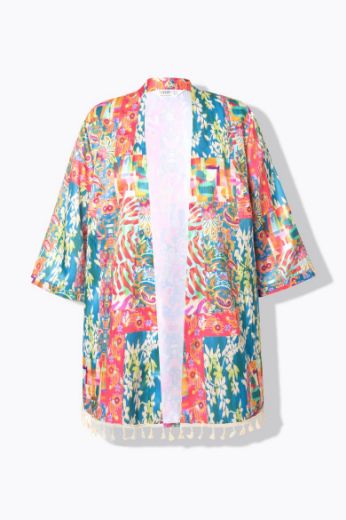 Moda za polnejše Kimono plus velikost, xxl, Ulla Popken in Johann Popken (JP1880)