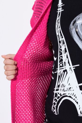 Moda za polnejše Prsluk pleteni plus velikost, xxl, Ulla Popken in Johann Popken (JP1880)