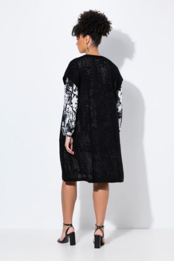 Moda za polnejše Prsluk pleteni plus velikost, xxl, Ulla Popken in Johann Popken (JP1880)