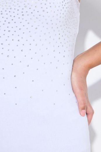 Moda za polnejše Top s čipkastim detaljima plus velikost, xxl, Ulla Popken in Johann Popken (JP1880)