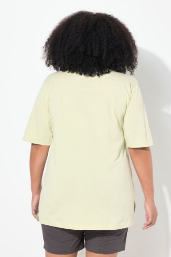 Moda za polnejše Majica V izrez Basic plus velikost, xxl, Ulla Popken in Johann Popken (JP1880)