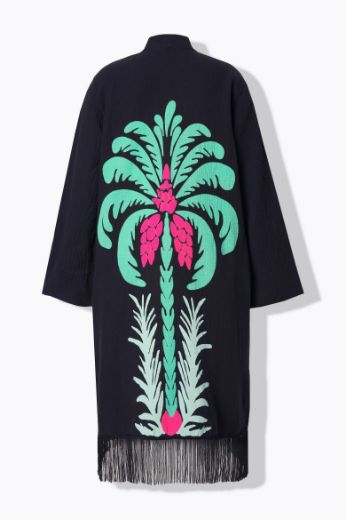 Moda za polnejše Kimono s resama plus velikost, xxl, Ulla Popken in Johann Popken (JP1880)