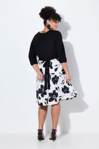 Moda za polnejše Haljina cvjetnog printa plus velikost, xxl, Ulla Popken in Johann Popken (JP1880)
