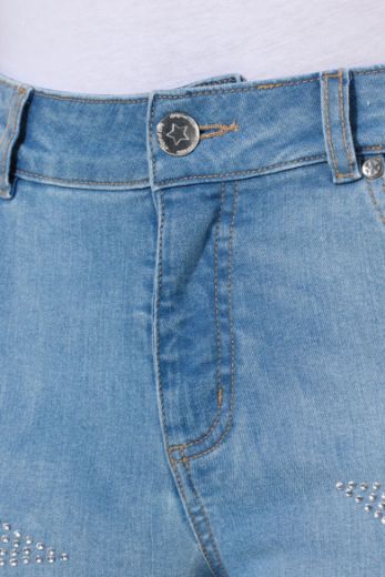 Moda za polnejše Traperice ravnih nogavica plus velikost, xxl, Ulla Popken in Johann Popken (JP1880)