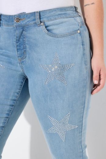Moda za polnejše Traperice ravnih nogavica plus velikost, xxl, Ulla Popken in Johann Popken (JP1880)
