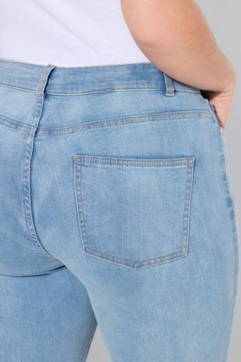 Moda za polnejše Traperice ravnih nogavica plus velikost, xxl, Ulla Popken in Johann Popken (JP1880)