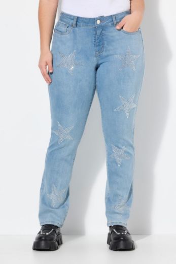Moda za polnejše Traperice ravnih nogavica plus velikost, xxl, Ulla Popken in Johann Popken (JP1880)