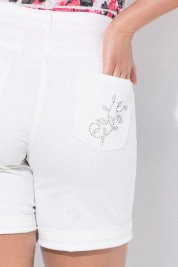 Moda za polnejše Traperice kratkih nogavica plus velikost, xxl, Ulla Popken in Johann Popken (JP1880)