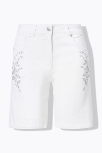 Moda za polnejše Traperice kratkih nogavica plus velikost, xxl, Ulla Popken in Johann Popken (JP1880)
