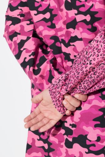Moda za polnejše Bluza s leopard uzorkom plus velikost, xxl, Ulla Popken in Johann Popken (JP1880)