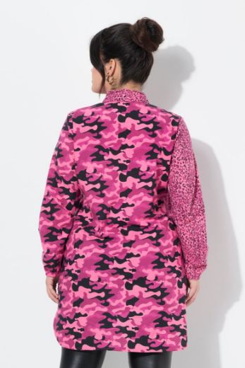 Moda za polnejše Bluza s leopard uzorkom plus velikost, xxl, Ulla Popken in Johann Popken (JP1880)