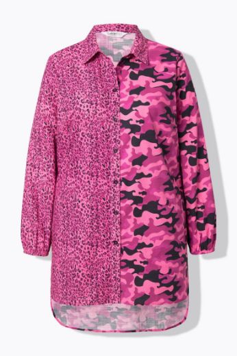 Moda za polnejše Bluza s leopard uzorkom plus velikost, xxl, Ulla Popken in Johann Popken (JP1880)