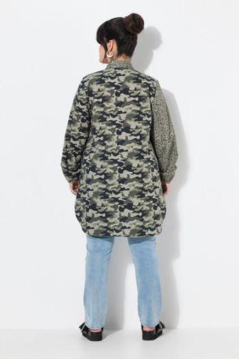 Moda za polnejše Bluza s leopard uzorkom plus velikost, xxl, Ulla Popken in Johann Popken (JP1880)