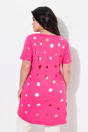 Moda za polnejše Majica kratkih rukava plus velikost, xxl, Ulla Popken in Johann Popken (JP1880)