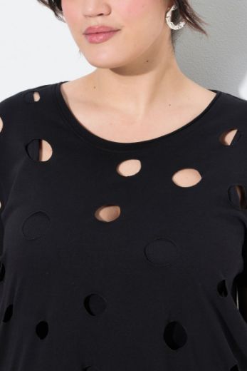 Moda za polnejše Majica kratkih rukava plus velikost, xxl, Ulla Popken in Johann Popken (JP1880)