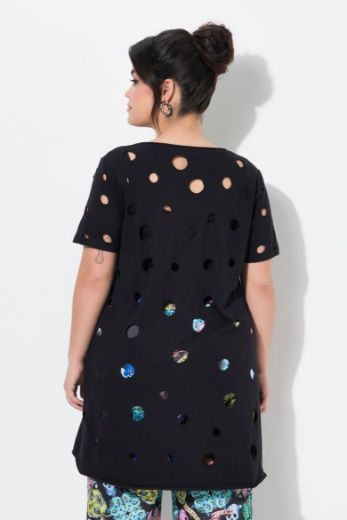 Moda za polnejše Majica kratkih rukava plus velikost, xxl, Ulla Popken in Johann Popken (JP1880)